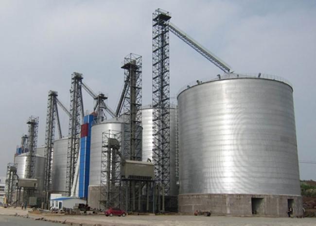 什邡大型钢板库构造参数及水泥储存质量